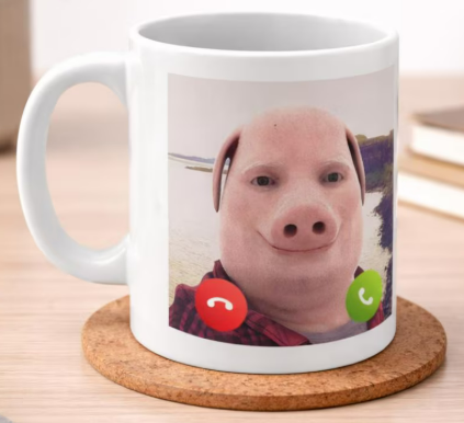 John Pork White Mug